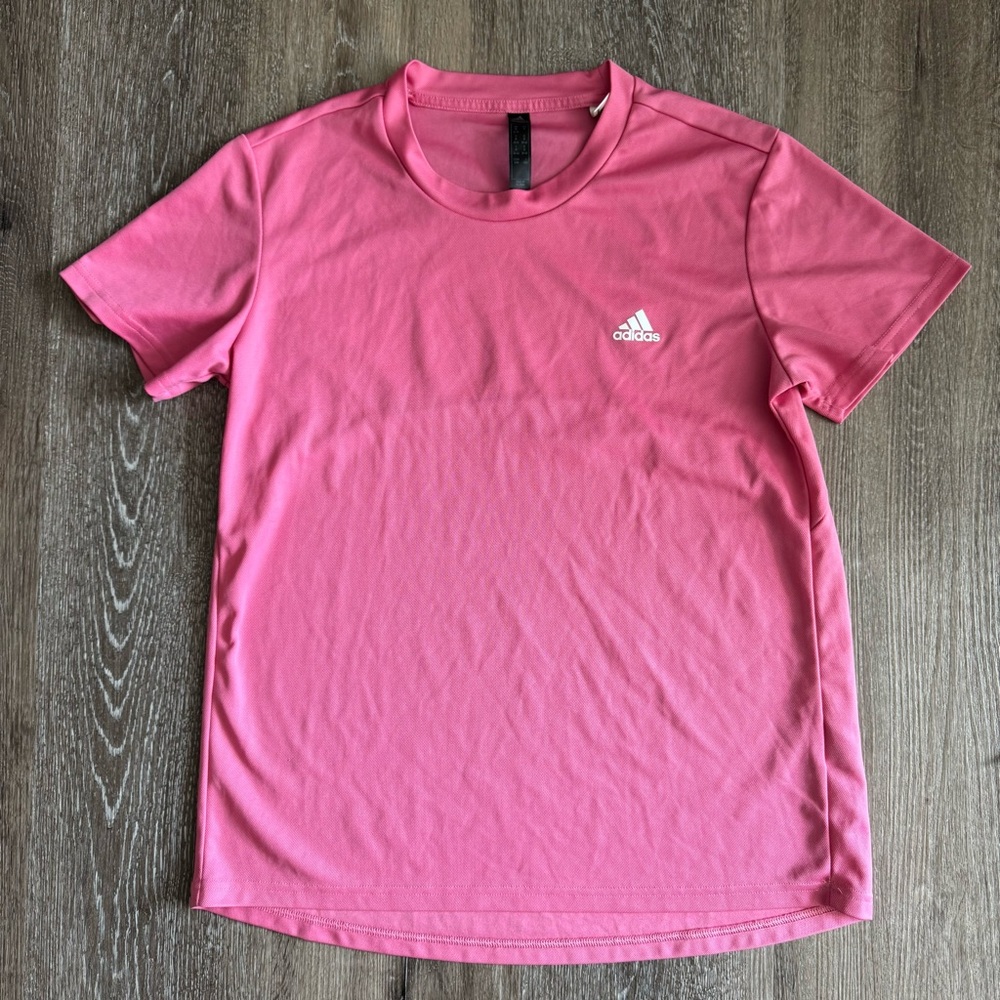 Adidas Pink Short Sleeve Tee